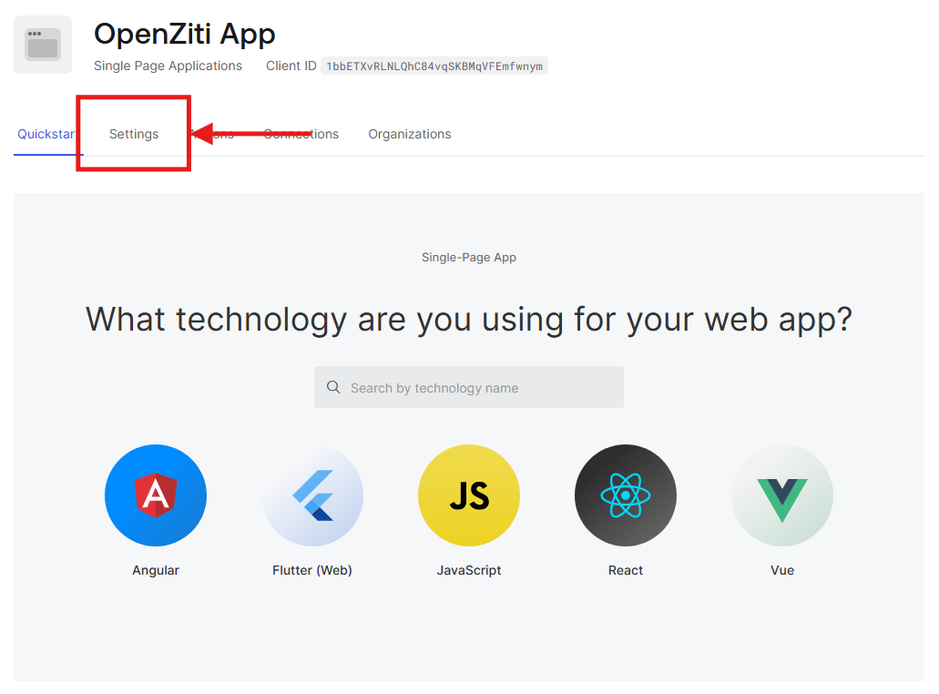 Auth0 Applications